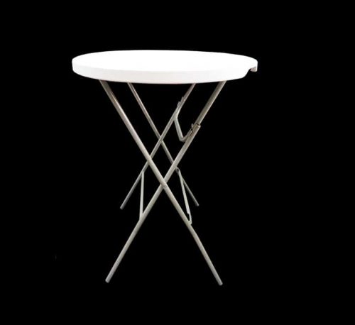 Round Plastic Cocktail Table 80cm