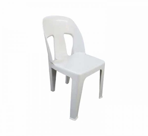White Plastic Party Chair