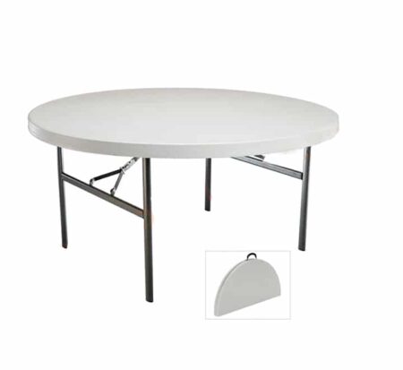 Round folding table 1.8m (10-12 Seater)